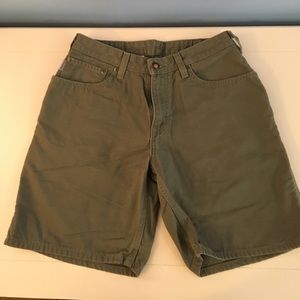 CARHARTT Olive Shorts Size 8